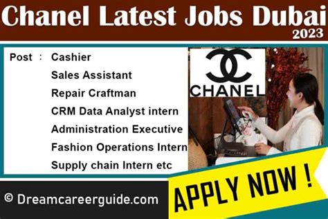 chanel jons|Chanel job openings.